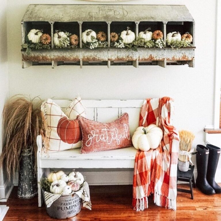 BENCH DECORATING IDEAS LIFE ON SUMMERHILL