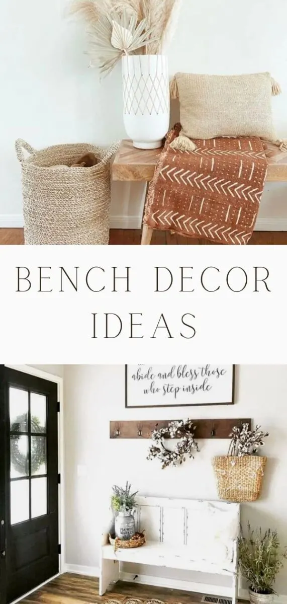 bench decor ideas