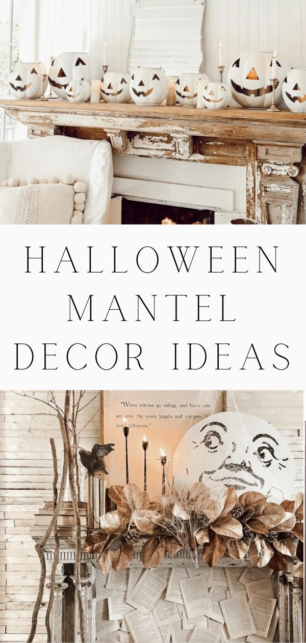 HALLOWEEN MANTEL IDEAS - LIFE ON SUMMERHILL