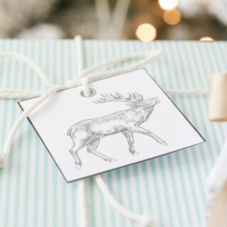 Charming Vintage Free Printable Christmas DIY Gift Tags