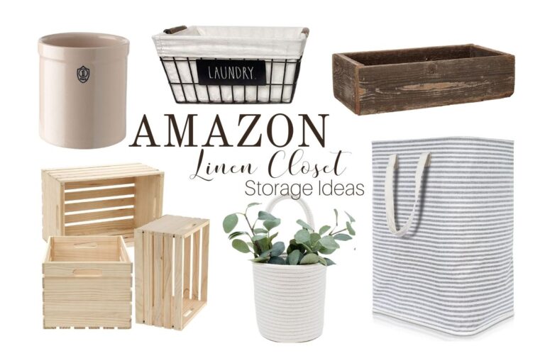 BEST AMAZON LINEN CLOSET STORAGE IDEAS