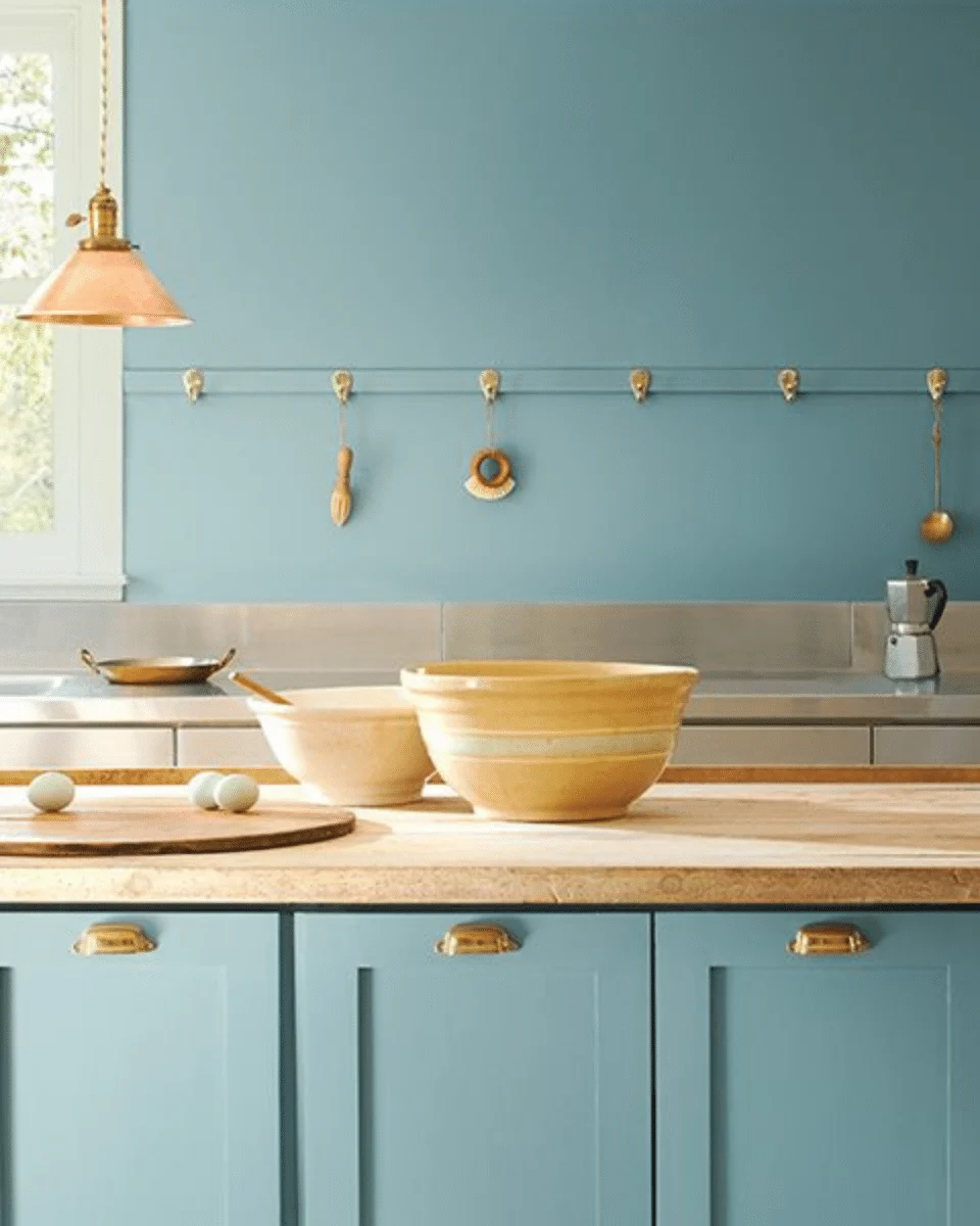 Benjamin Moore paint color of the year Aegean teal