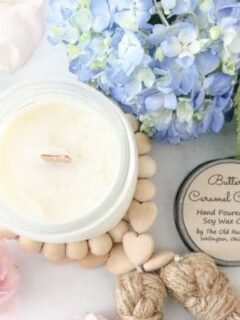 best ingredients in clean burning candles