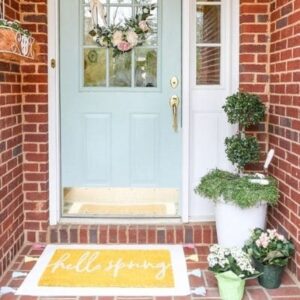 spring front porch decor ideas