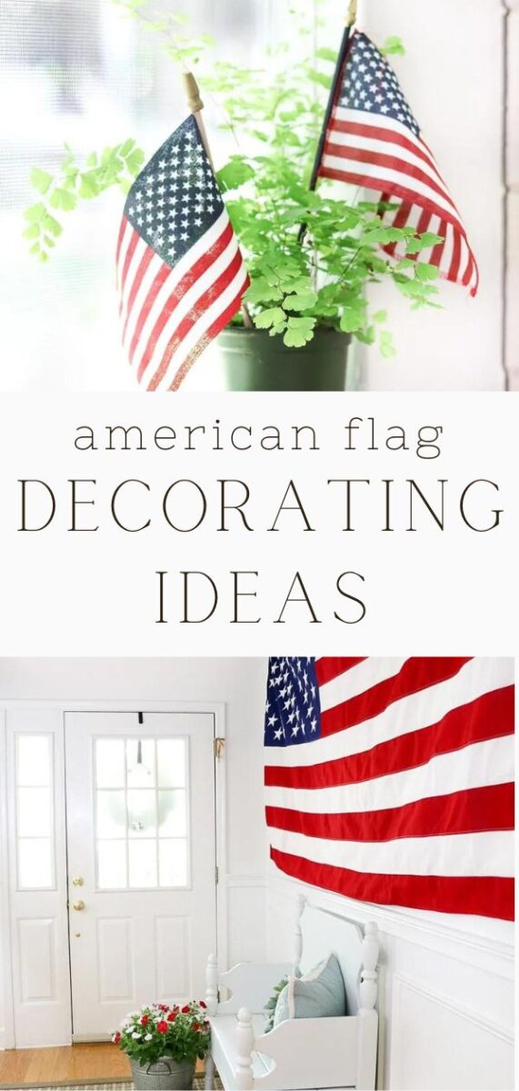 American flag decorating ideas
