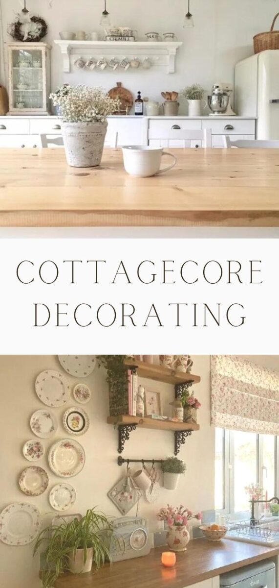 Cottagecore decorating