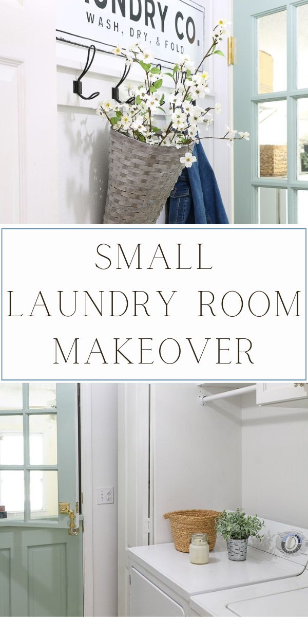 Small Laundry Room Makeover