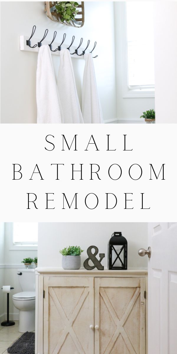 Very small bathroom remodel