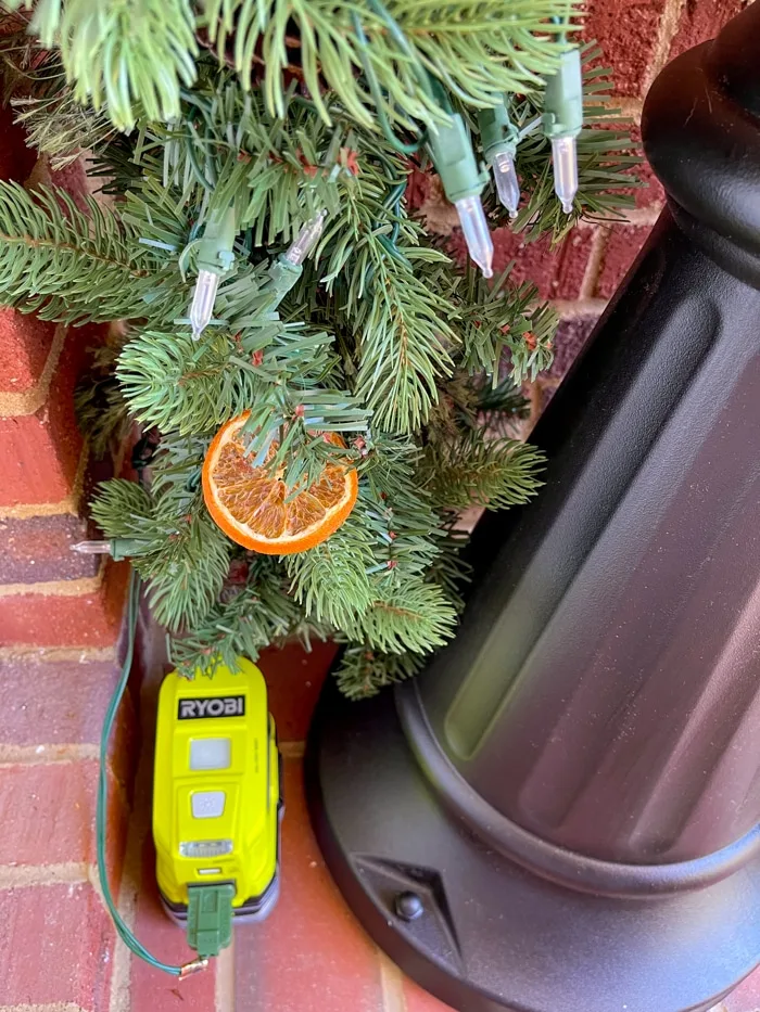 Ryobi generator inverter for Christmas decorations for front porch