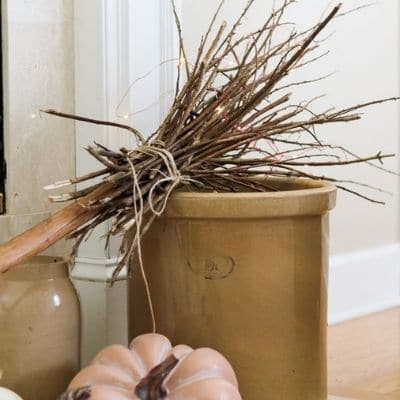 Simple steps on how to make witch broom