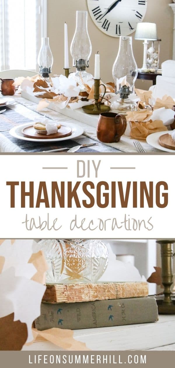 Easy Thanksgiving Table Decorations that Pilgrims will Love