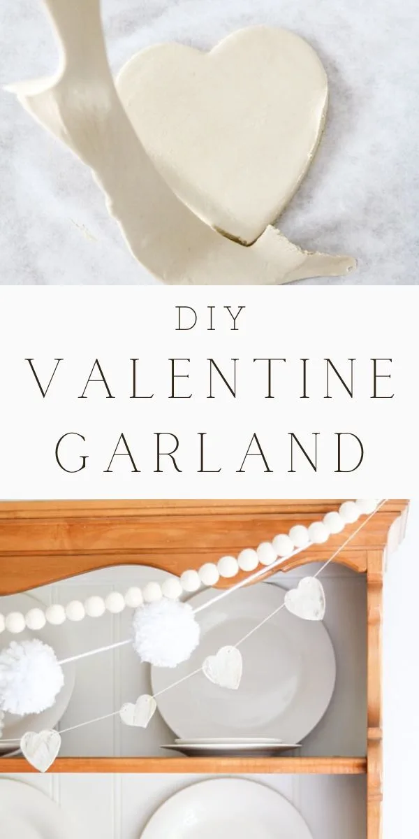 DIY Valentine garland