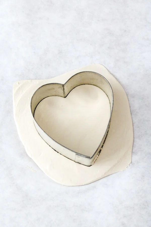 Cookie cutter air dry clay decoration