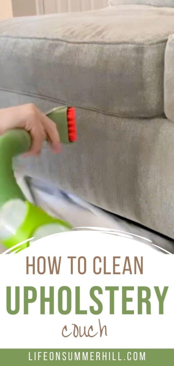How to Clean Upholstery at Home