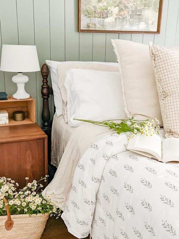 Antique Vintage Aesthetic Bedroom