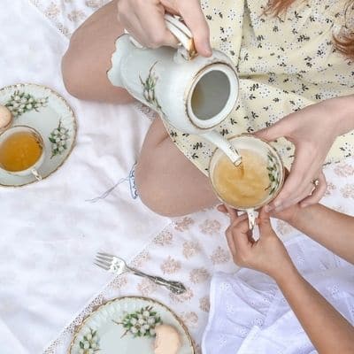 Vintage tea party