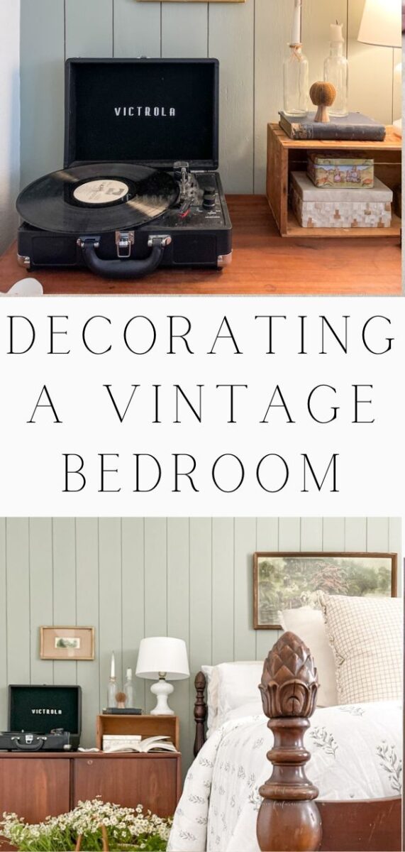 Decorating a vintage bedroom