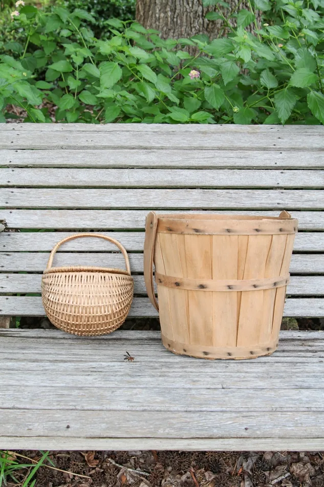 Basket just washed and dry