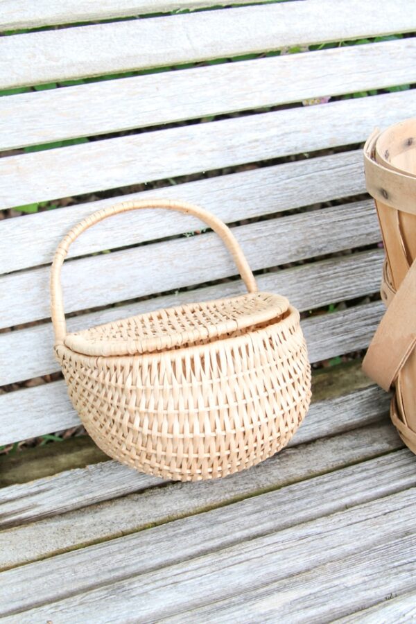 How to Clean a Wicker Baskets Step by Step Guide Antique and Thrifted