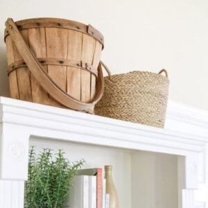 How to clean old baskets