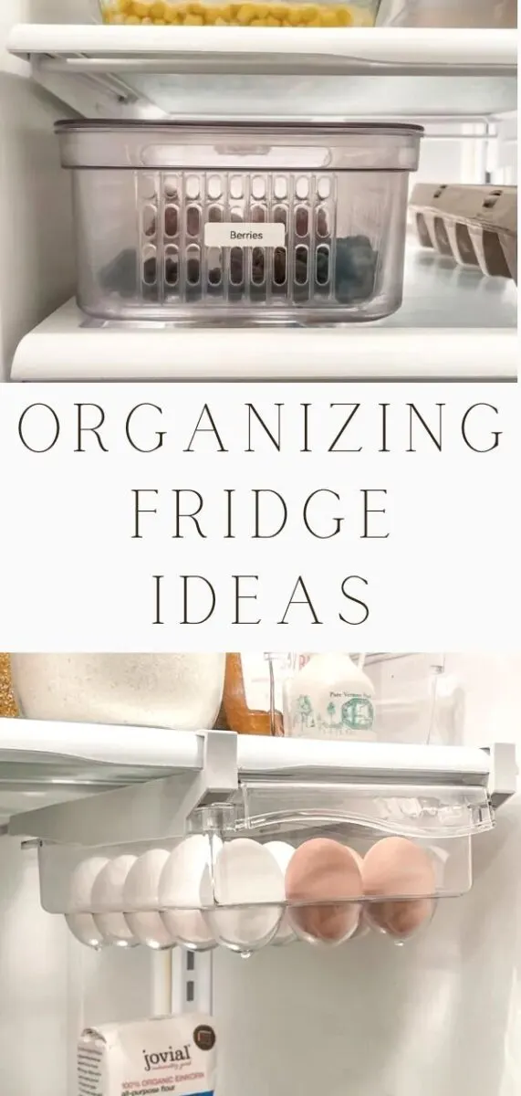 Organizing fridge ideas