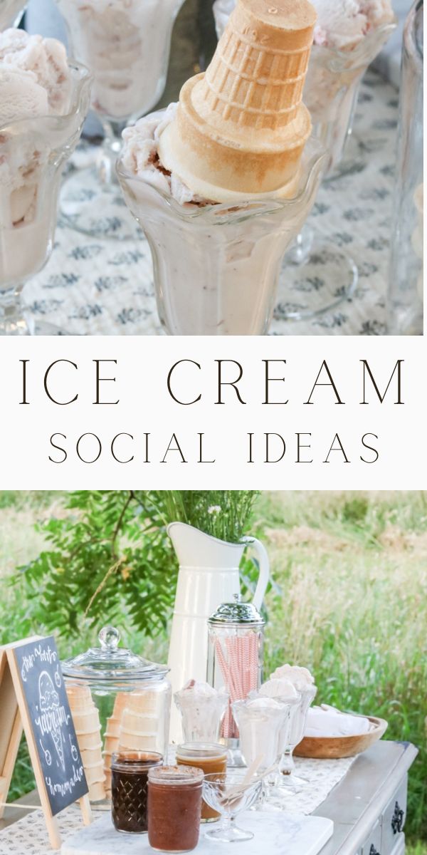 ice cream social ideas