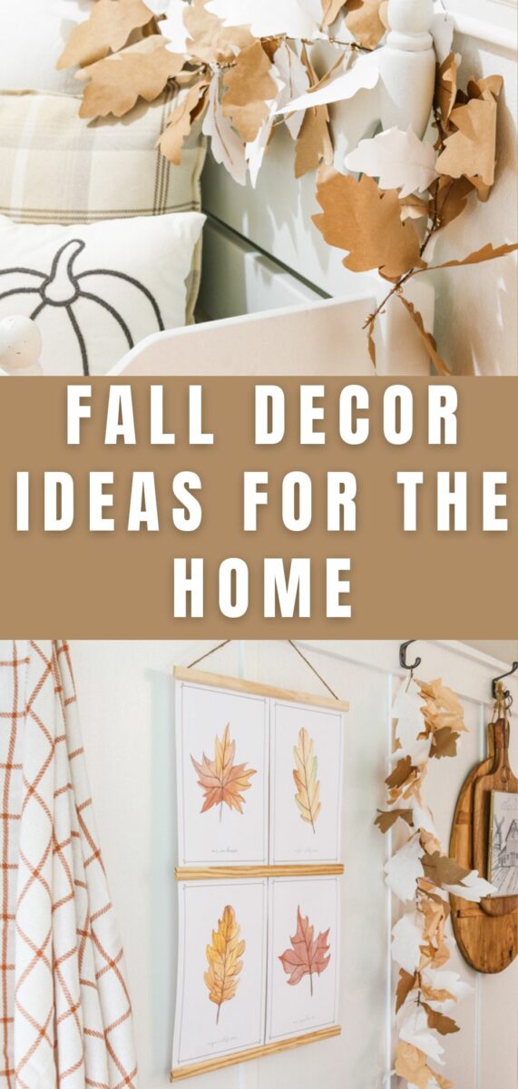Fall decor ideas for the home