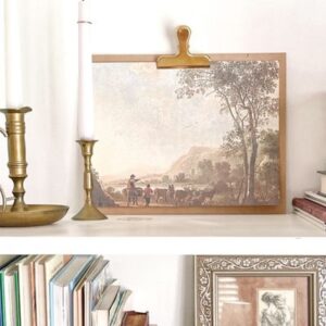 Vintage landscape free printable