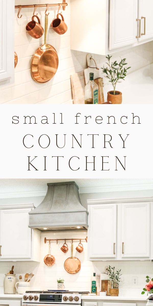 Small french country kitchen