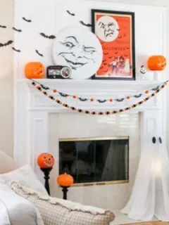DIY sheet ghost Halloween Decoration