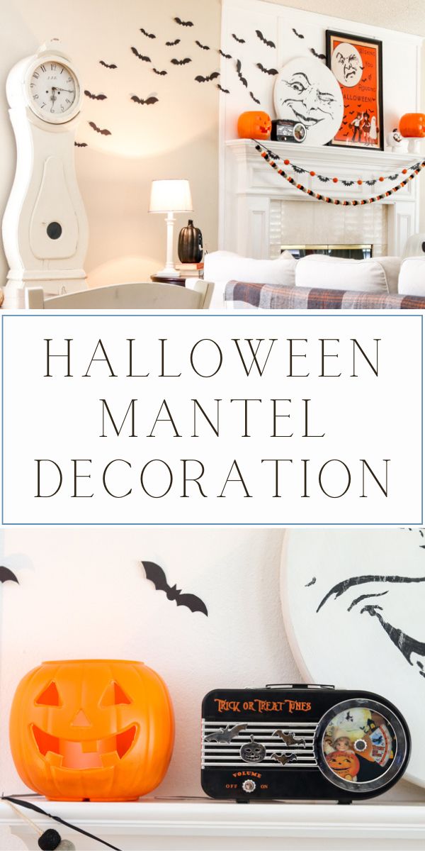 Halloween Mantel Decoration
