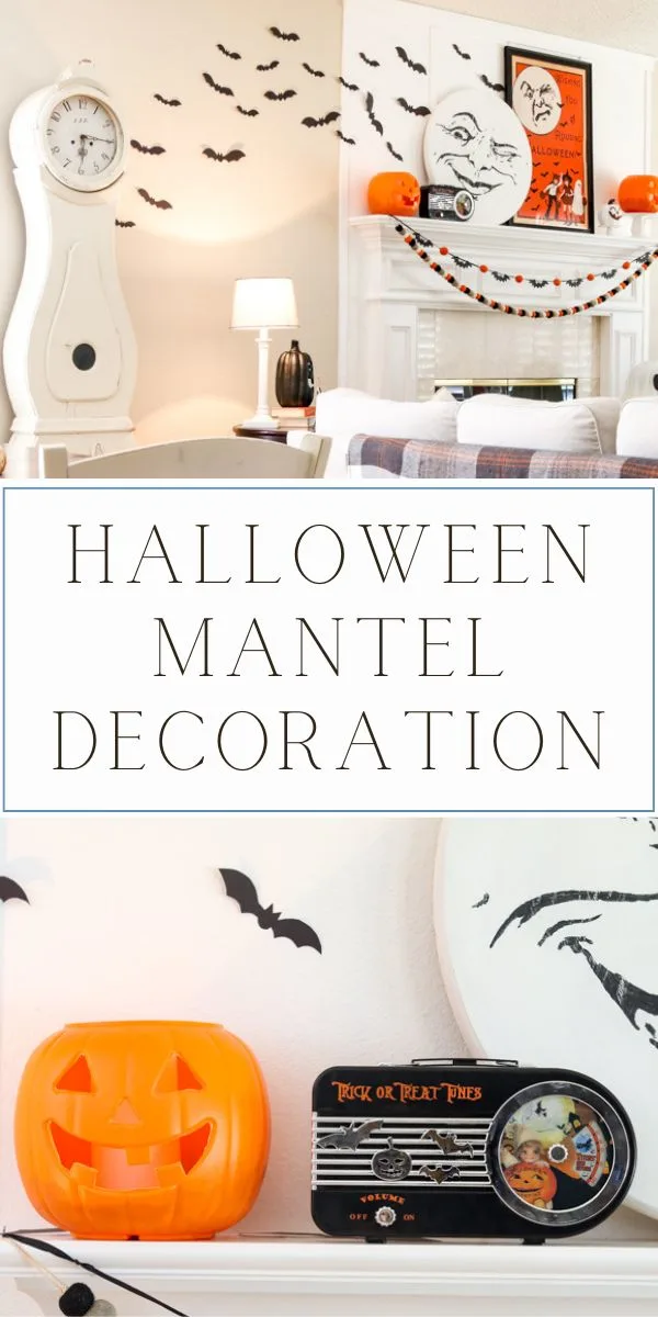 Halloween Mantel Decoration