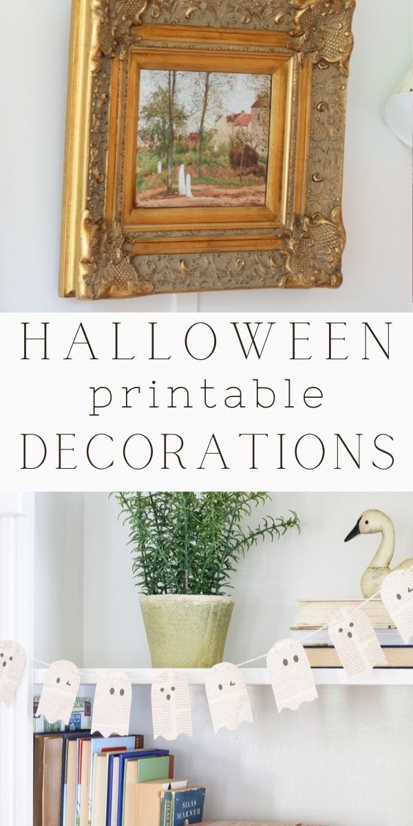 Halloween printable decorations