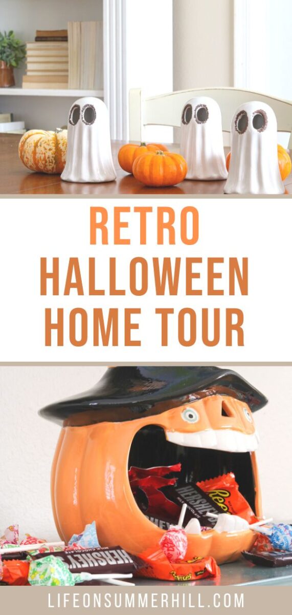 Retro Halloween home tour
