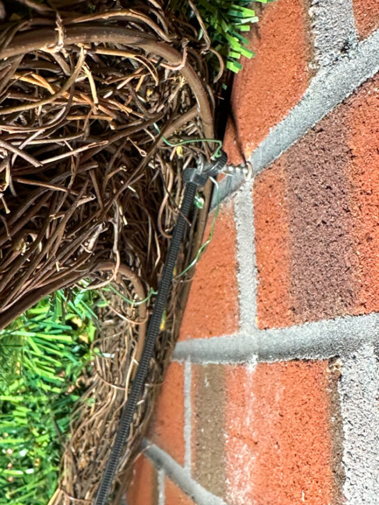 How to Hang a Wreath on Brick Wall (6 Easy Steps)