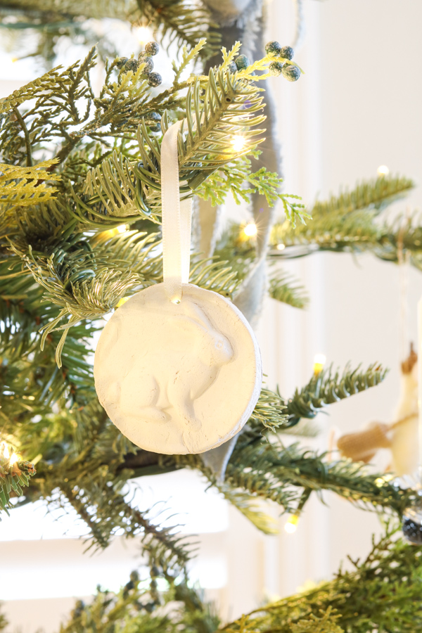 homemade air-dry clay ornaments