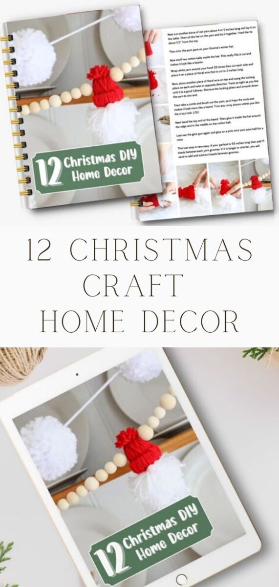 Christmas Craft Home Decor Projects