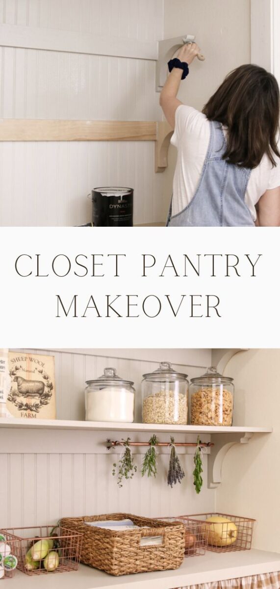 Closet pantry remodel