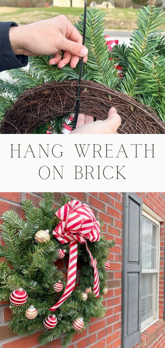 How to Hang a Wreath on Brick Wall (6 Easy Steps)
