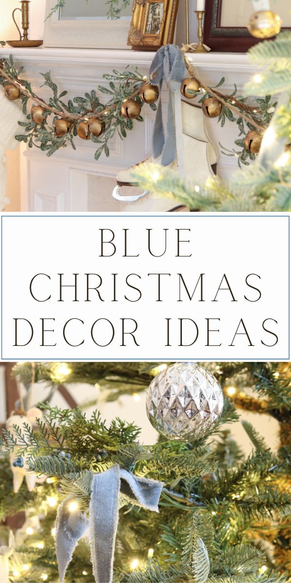 Decorating with blue at Christmas