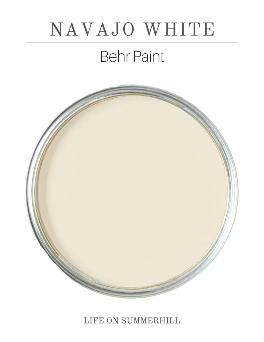 Navajo white by Behr paint.  Best beige paint colors