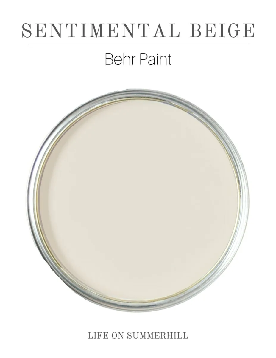Sentimental beige by Behr paint