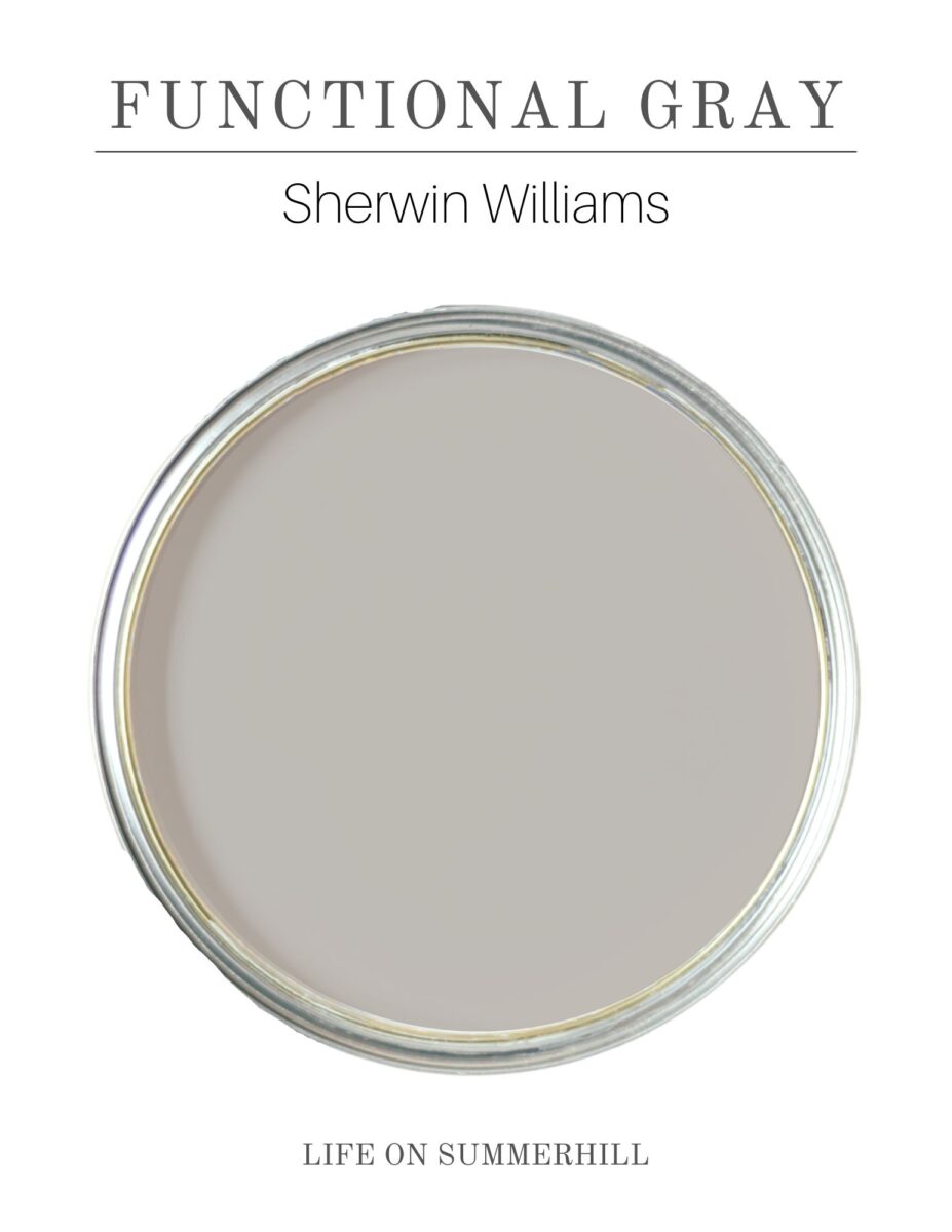 Functional gray by Sherwin Williams