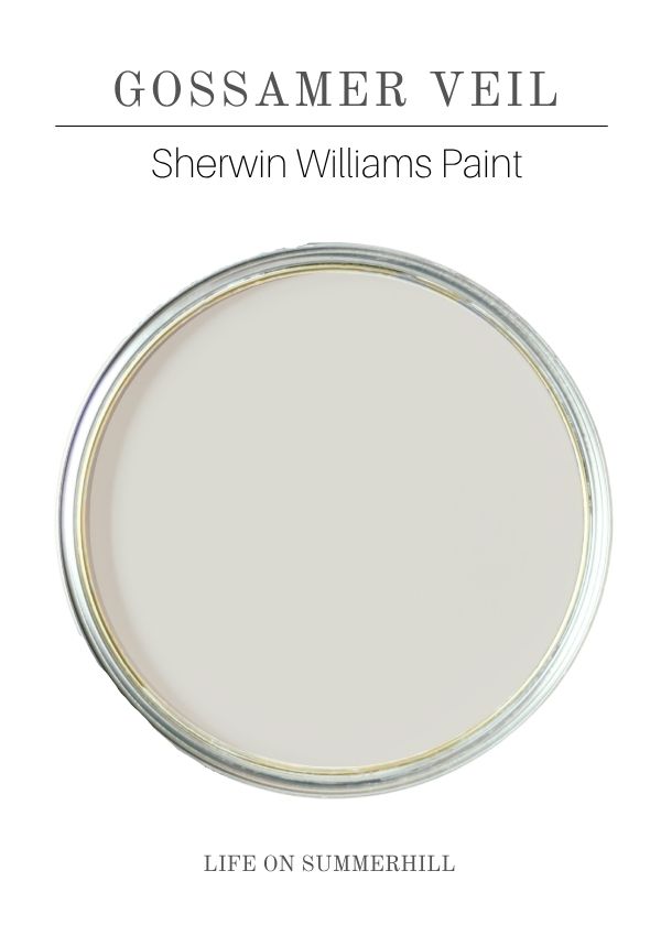 Sherwin Williams Gossamer Veil - greige paint color