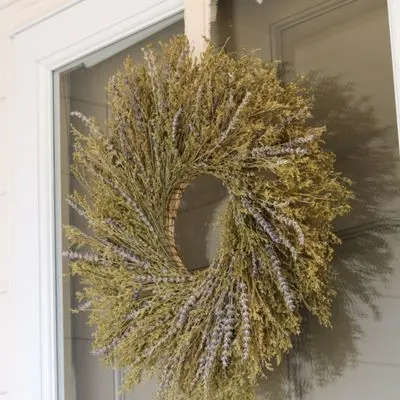 How to Hang a Wreath on a Glass Door