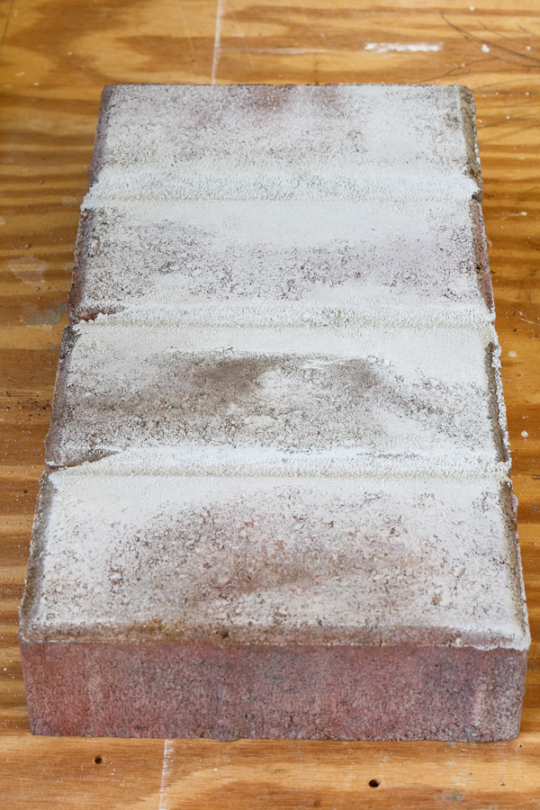 German schmear test on red bricks using cement mortar