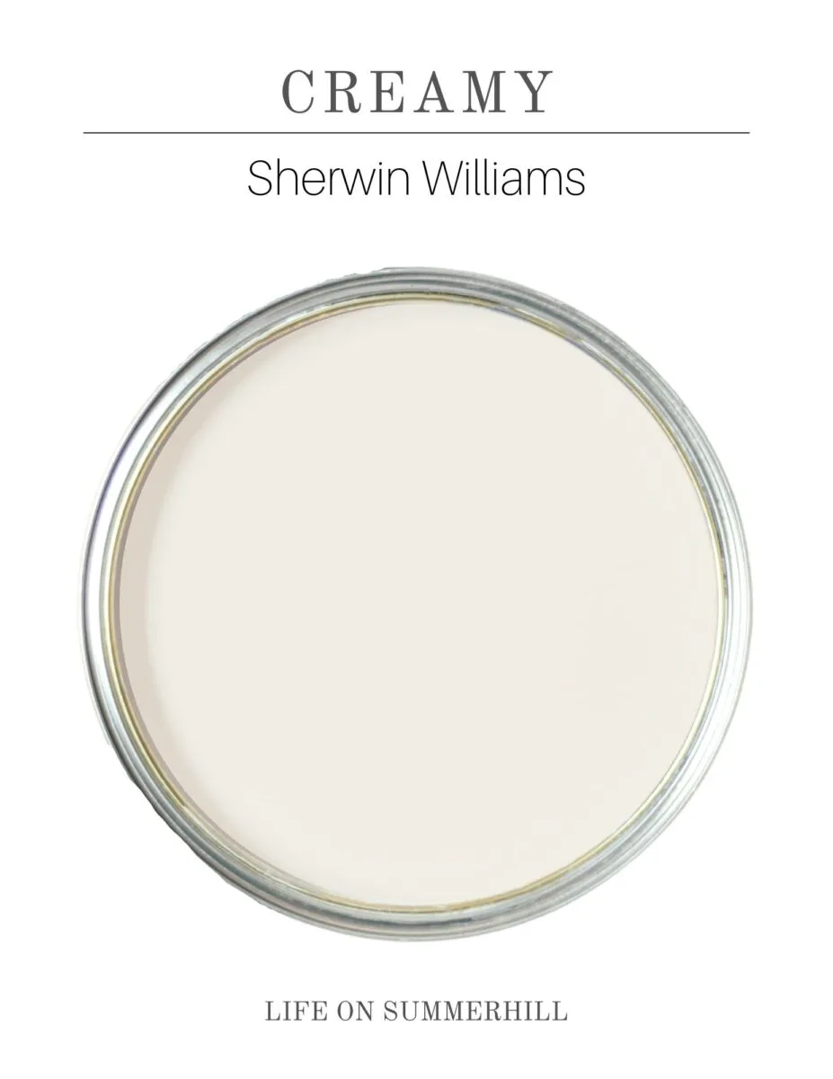 Sherwin Williams creamy exterior paint