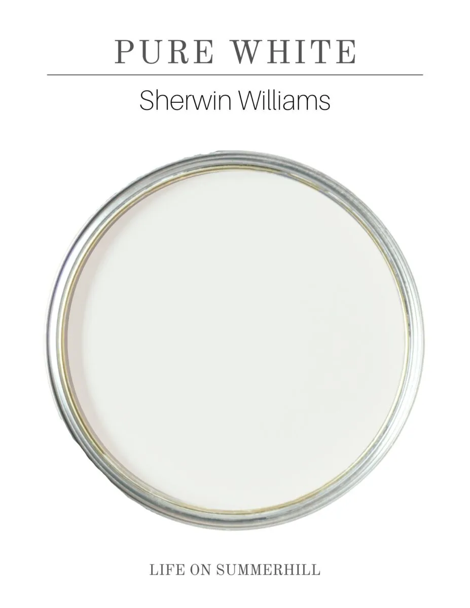 Pure White by Sherwin Williams exterior paint color