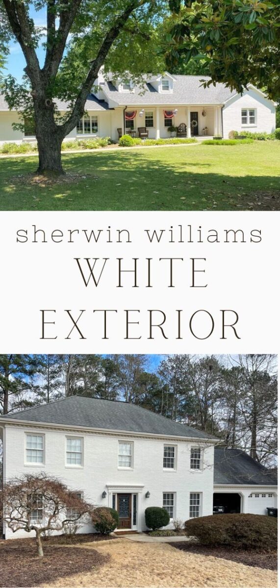 Sherwin William white exterior
