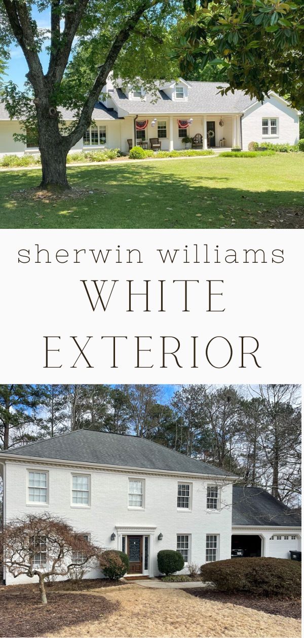 Best Sherwin Williams White Exterior Paint Colors